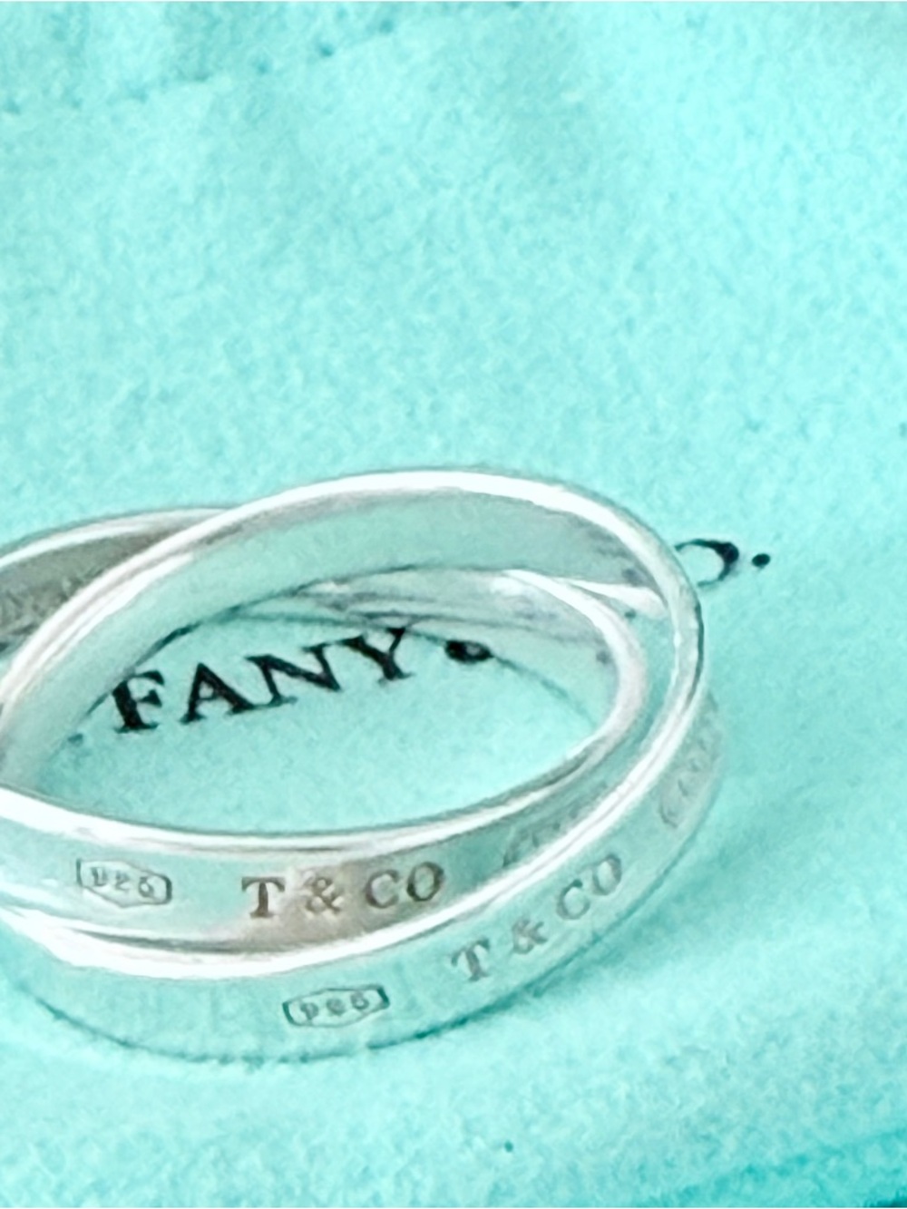 Tiffany & Co. Sterling 1837 Interlocking Circles Ring - Picture 14 of 14